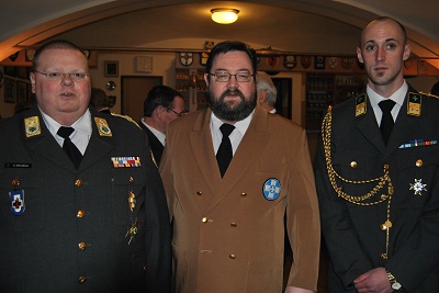 LSR Ernst Stejskal, Generalsekr. Jörg C. Steiner und Mario Kreiner, BL (v.l.n.r)